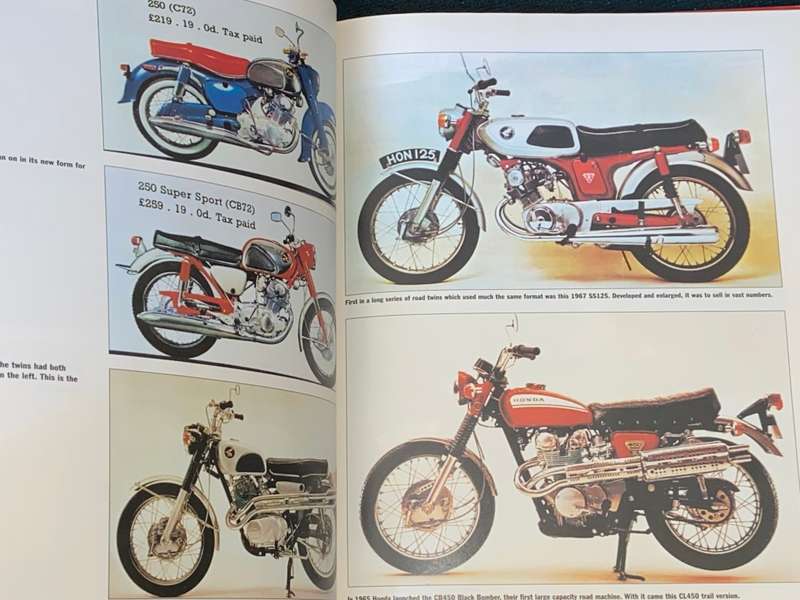 THE ILLUSTRATED HISTORY OF HONDA MOTORCYCLES BY ROY BACON