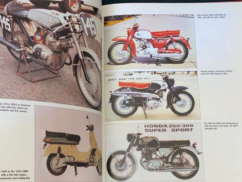 THE ILLUSTRATED HISTORY OF HONDA MOTORCYCLES BY ROY BACON