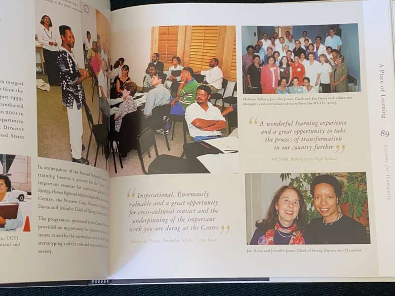 A PLACE OF MEMORY A PLACE OF LEARNING  FIRST TEN YEARS OF THE CAPE TOWN HOLOCAUST CENTRE