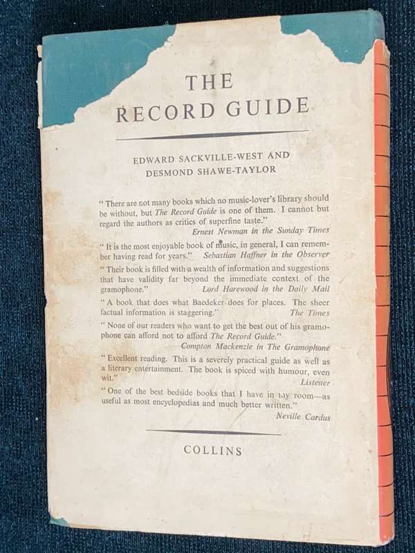 THE RECORD YEAR 2 A GUIDE TO THE YEAR`S GRAMOPHONE RECORDS