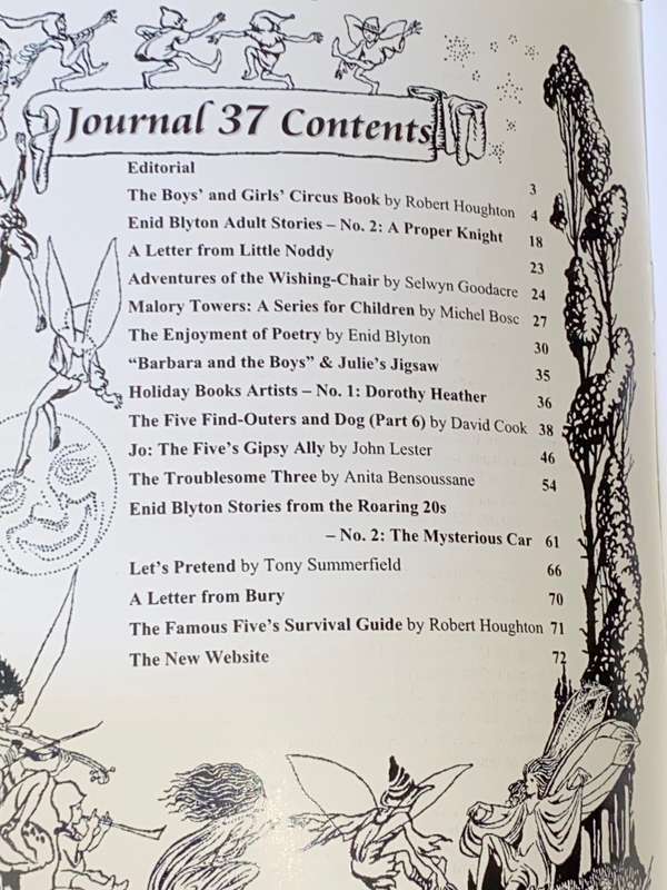 THE ENID BLYTON SOCIETY JOURNAL #37 WINTER 2008