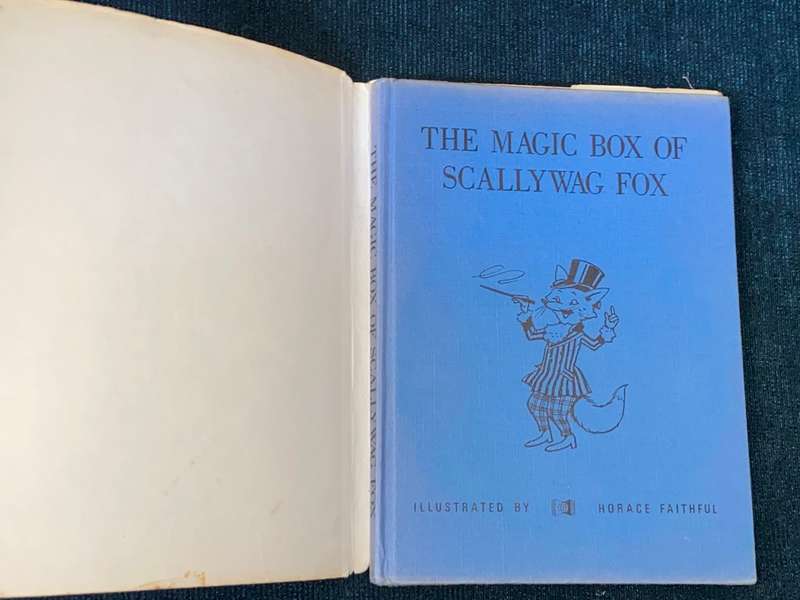 A WOODSEY NEWTON LIBRARY BOOK THE MAGIC BOX OF SCALLYWAG FOX
