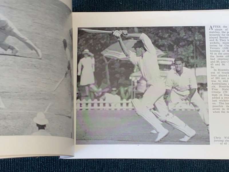 CHAMPAGNE CRICKET THE AUSTRALIAN TOUR OF 1966/1967 PHOTOGRAPHS PUBLISHED IN THE STAR