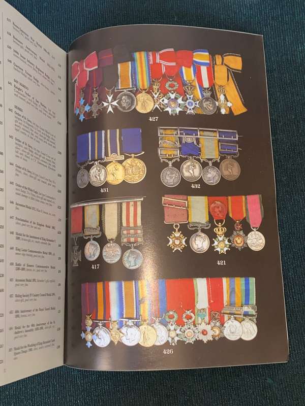 SPINK MEDAL CIRCULAR NUMBER 9 APRIL 1998