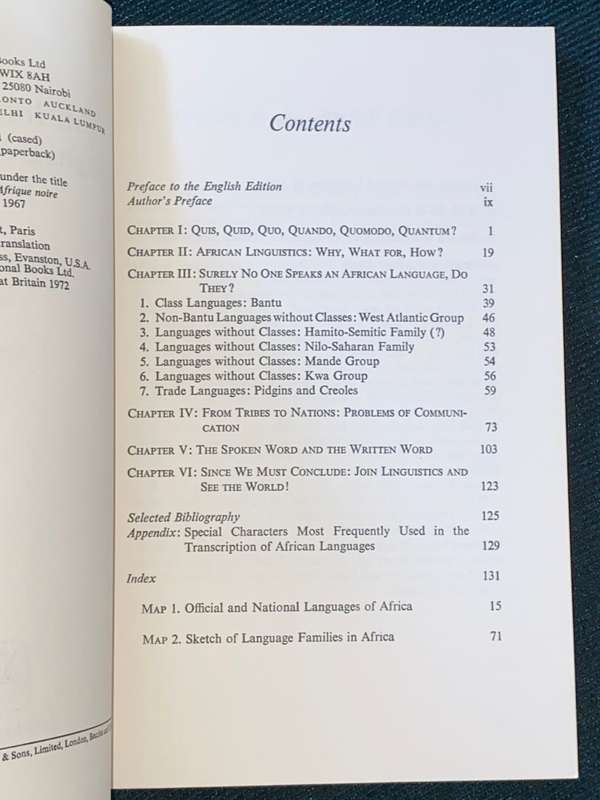 AN INTRODUCTION TO LANGUAGES AND LANGUAGES IN AFRICA BY PIERR ALEANDRE
