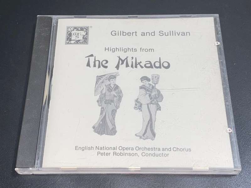 GILBERT AND SULLIVAN HIGHLIGHT FROM THE MIKADO CD