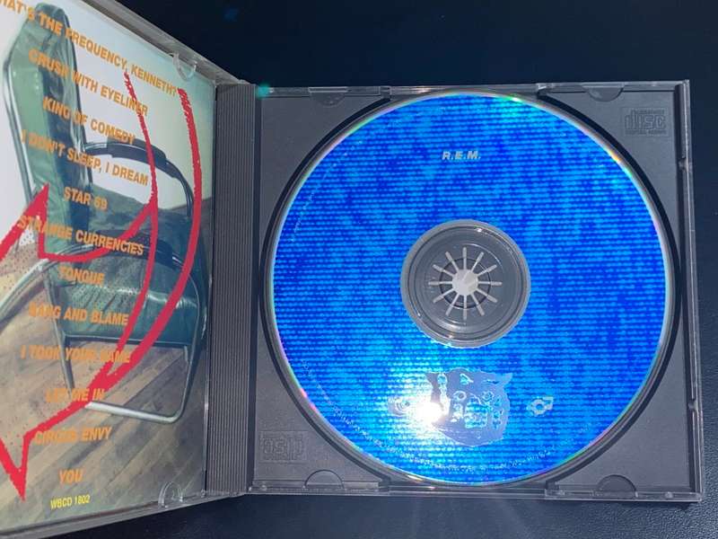 R.E.M. MONSTER CD