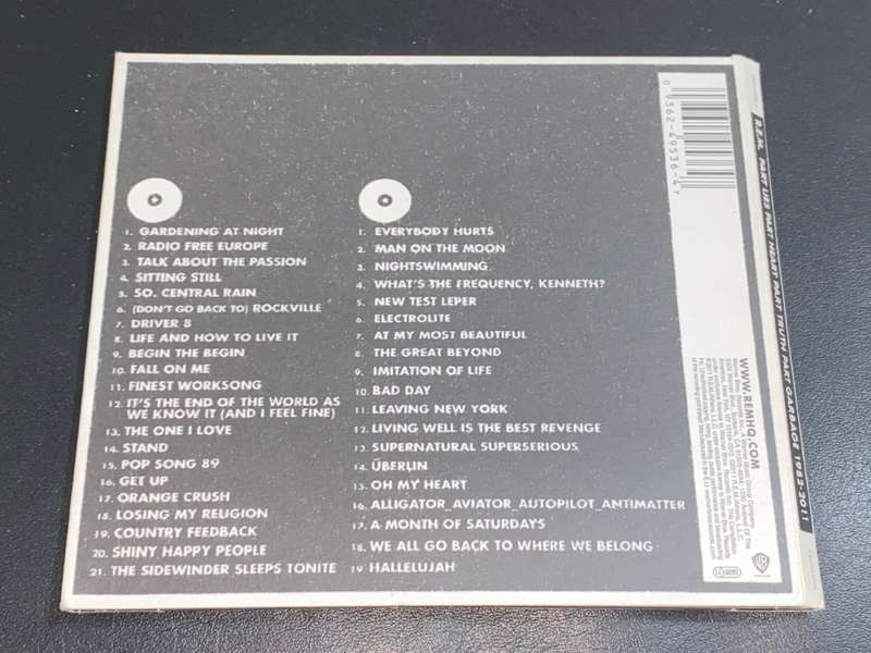 R.E.M. PART LIES PART HEART PART TRUTH PART GARBAGE 1982-2011 CD