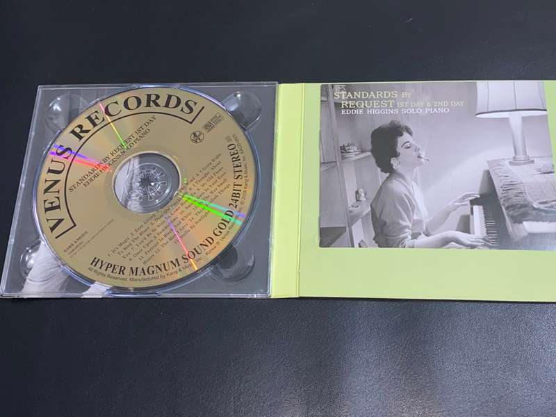STANDARDS BY REQUEST 1ST DAY & 2ND DAY EDDIE HIGGINS SOLO PIANO CD