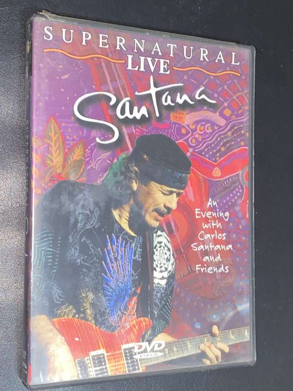 SUPERNATURAL LIVE SANTANA DVD