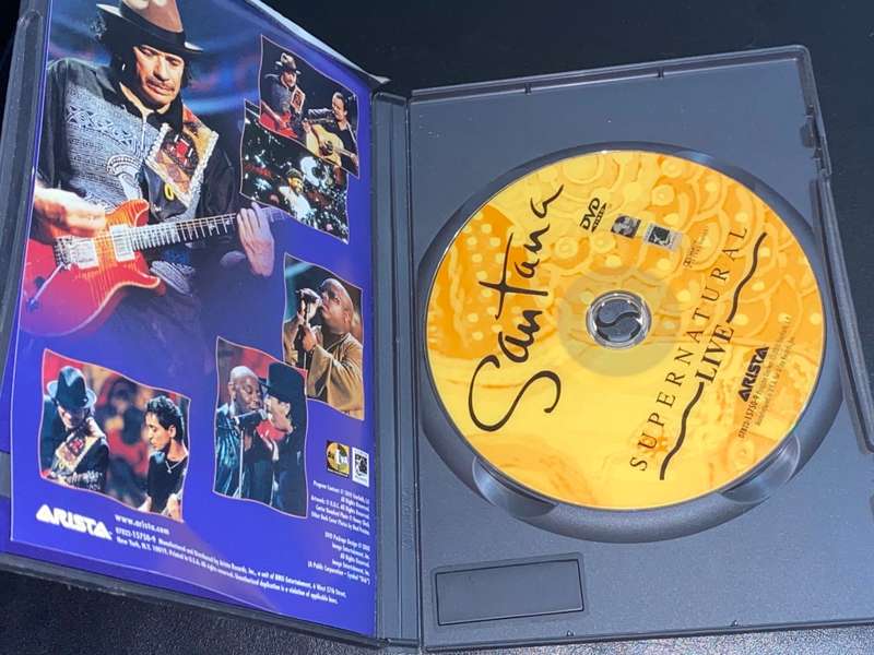 SUPERNATURAL LIVE SANTANA DVD