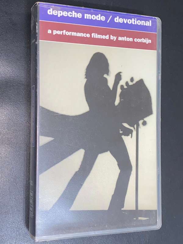 DEPECHE MODE DEVOTIONAL VHS CASSETTE