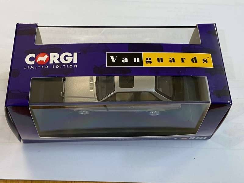 CORGI FORD ESCORT MK3 XR3I STRATO SILVER