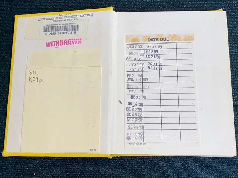 THE POCKET POETS SERIES #48 KEROUAC POMES ALL SIZES EX-LIBRARY