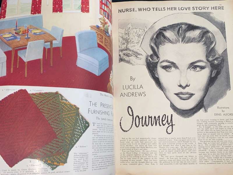 MY HOME OCTOBER 1956 VINTAGE MAGAZINE