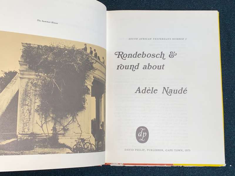 RONDEBOSCH & ROUND ABOUT BY ADELE NAUDE