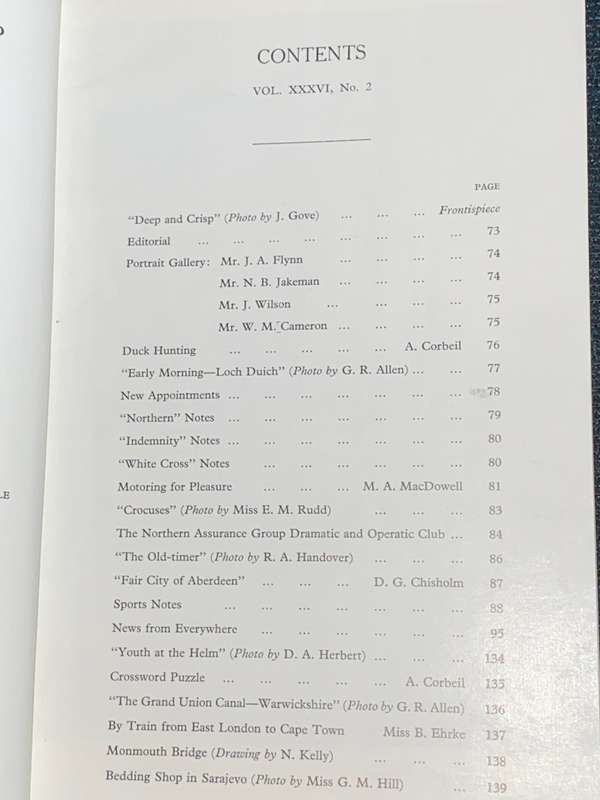 THE NORTHERN GROUP STAFF MAGAZINE APRIL 1961 VOLUME 36 NO. 2