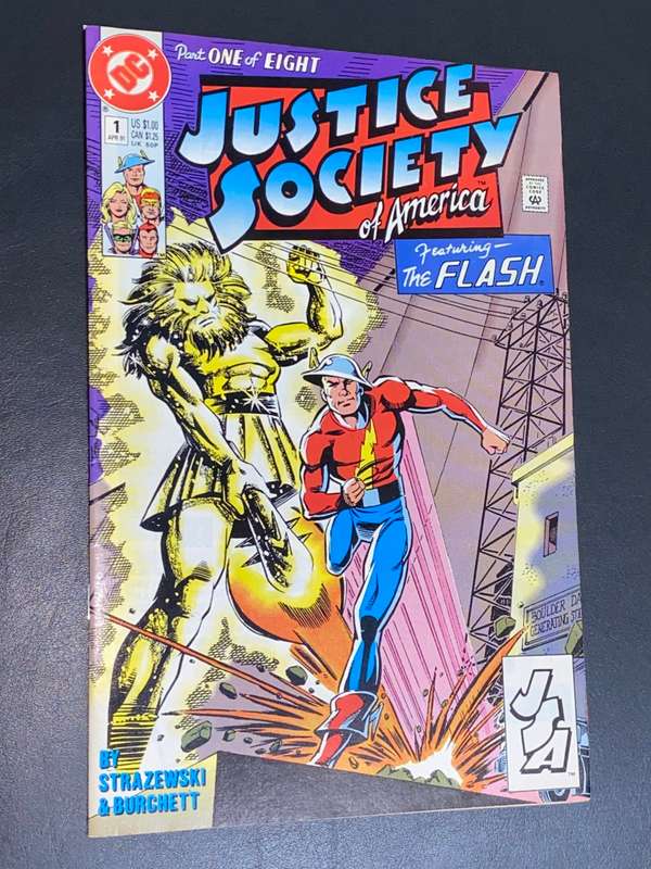 DC COMICS #1 PART ONE OF EIGHT JUSTICE SOCIETY OF AMERICA