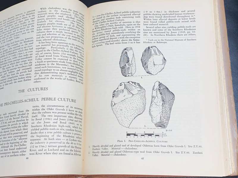 THE STONE AGE CULTURES OF NORTHERN RHODESIA BY J.D. CLARK