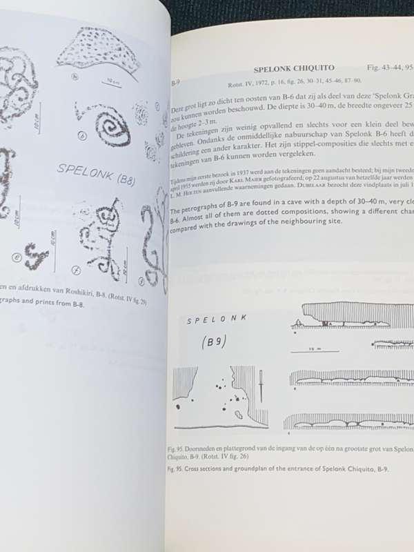 THE PREHISTORIC ROCK DRAWINGS OF BONAIRE AND CURACAO SIGNED