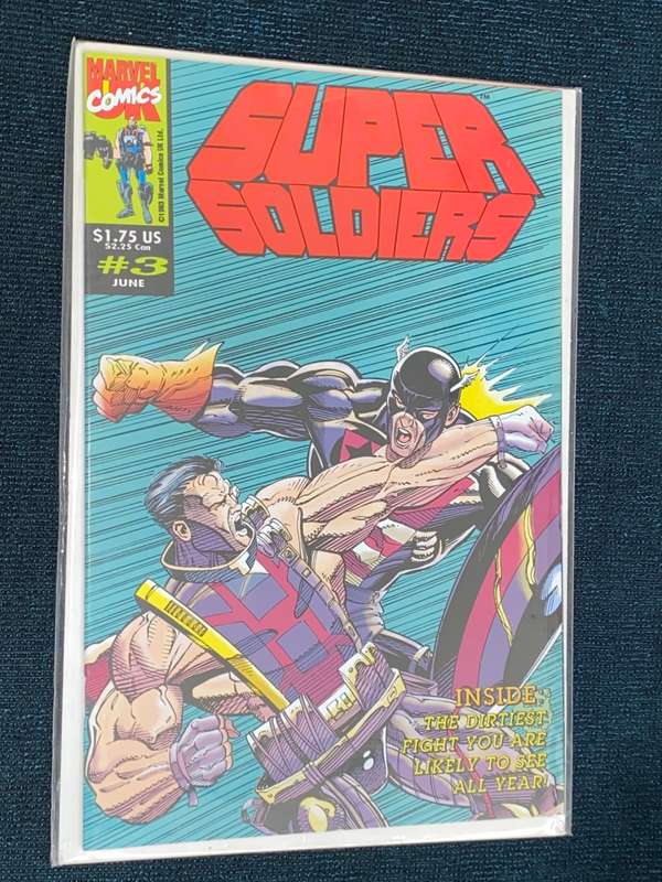 MARVEL COMICS #3 SUPER SOLDIERS