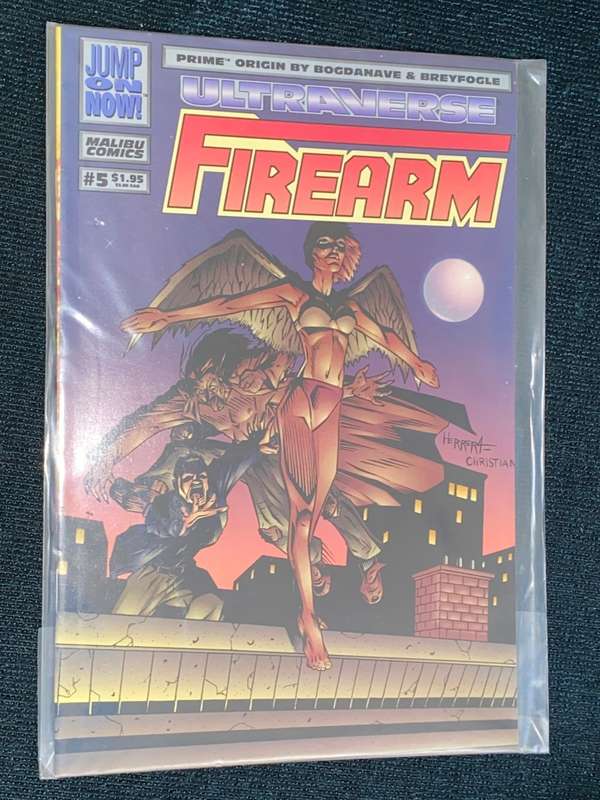 MALIBU COMICS #5 ULTRAVERSE FIREARM