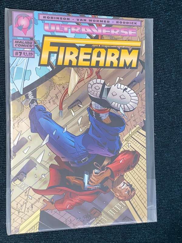 MALIBU COMICS #7 ULTRAVERSE FIREARM