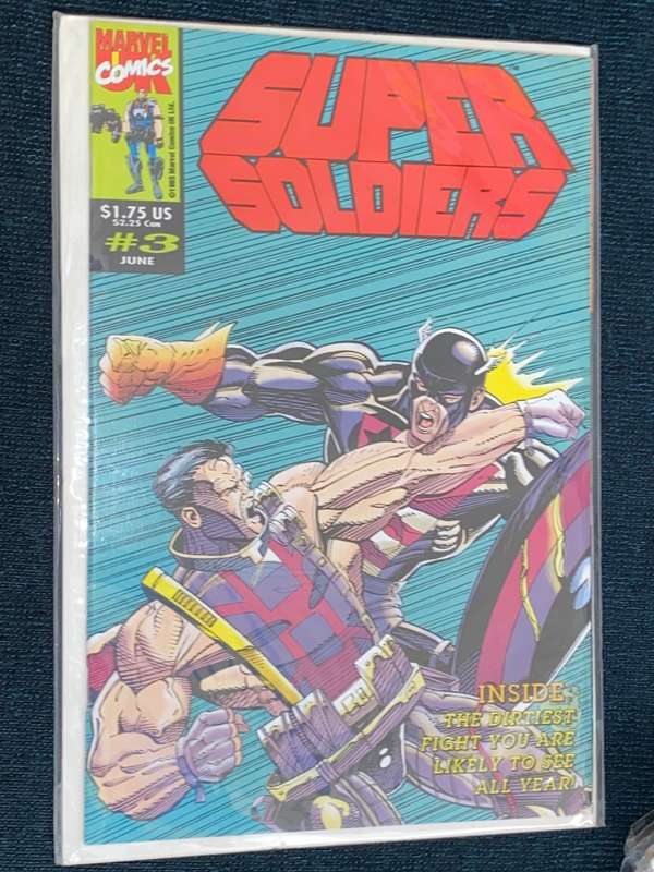MARVEL COMICS #3 SUPER SOLDIERS