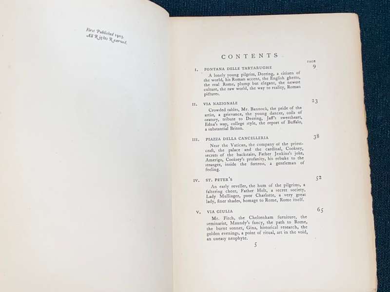ROMAN PICTURES BY PERCY LUBBOCK 1923