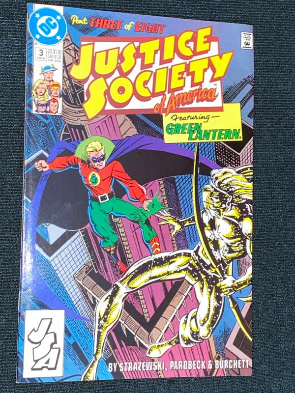 DC COMICS #3 JUSTICE SOCIETY OF AMERICA PART THREE OF EIGHT