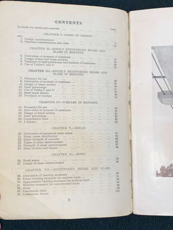 MILITARY ENGINEERING VOL XIV: CONCRETE PART II REINFORCED CONCRETE DESIGN 1950