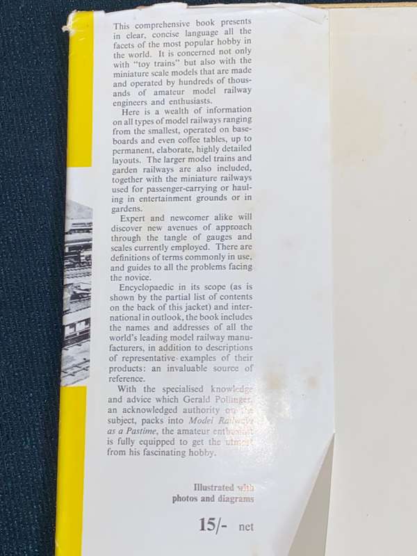MODEL RAILWAYS AS A PASTIME BY GERALD POLLINGER