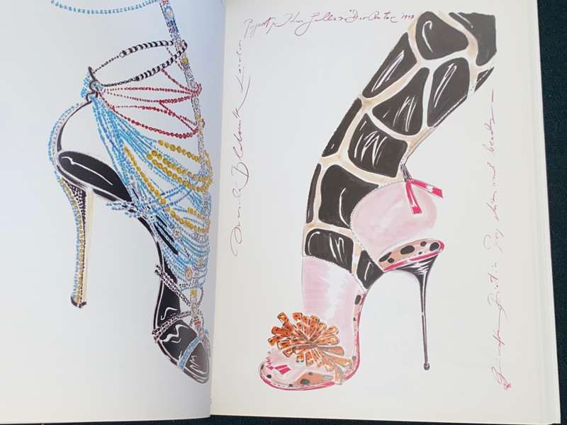 MANOLO BLAHNIK DRAWINGS