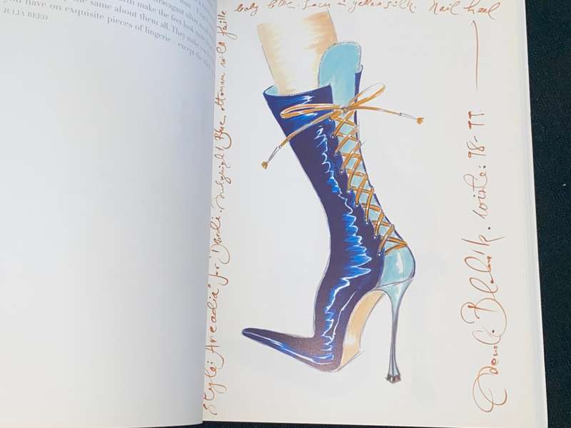 MANOLO BLAHNIK DRAWINGS