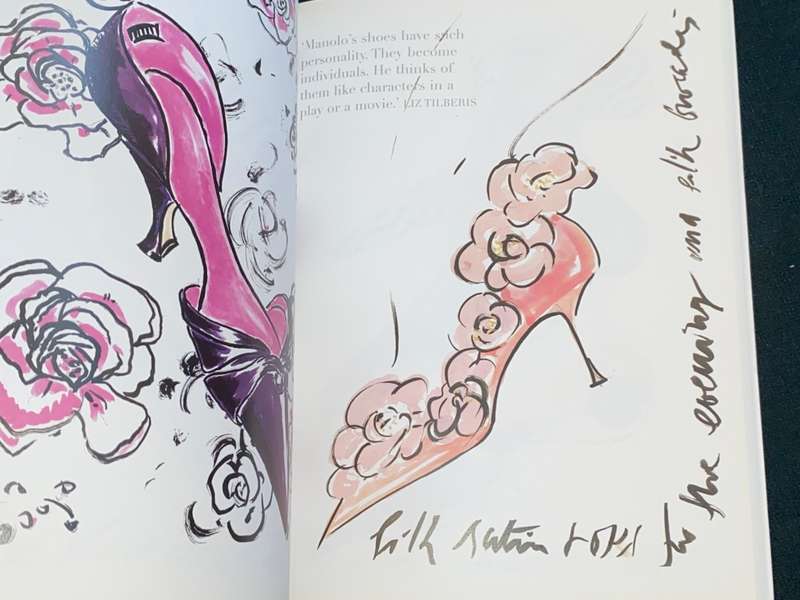 MANOLO BLAHNIK DRAWINGS