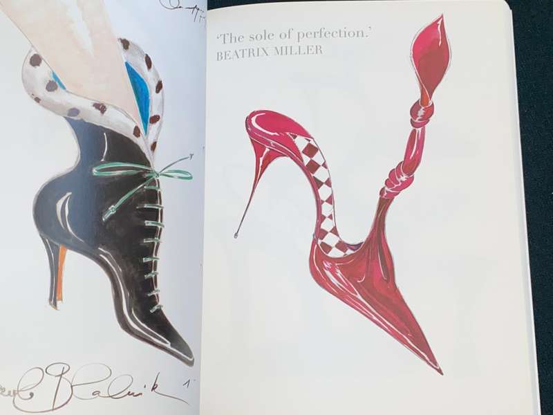 MANOLO BLAHNIK DRAWINGS