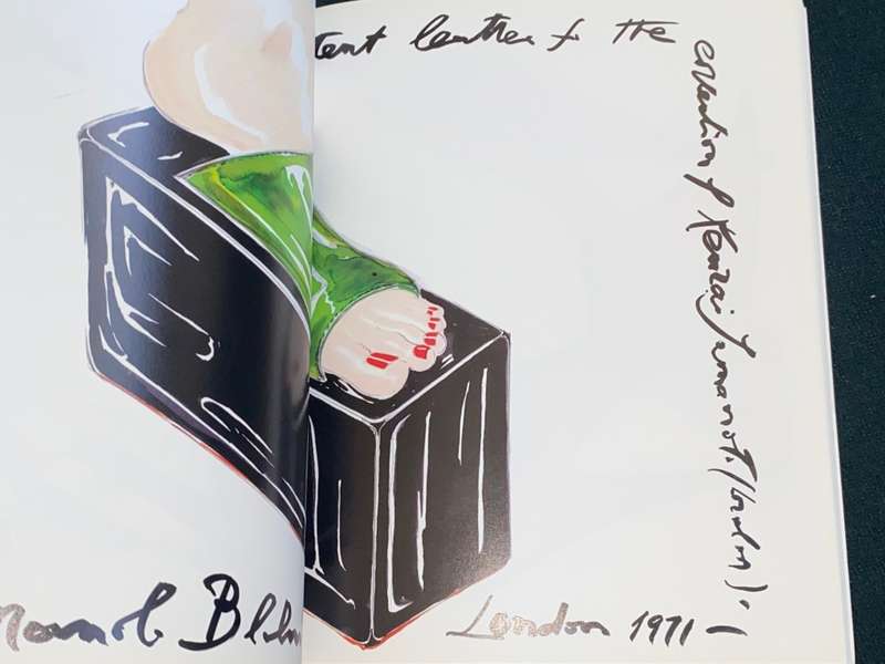 MANOLO BLAHNIK DRAWINGS