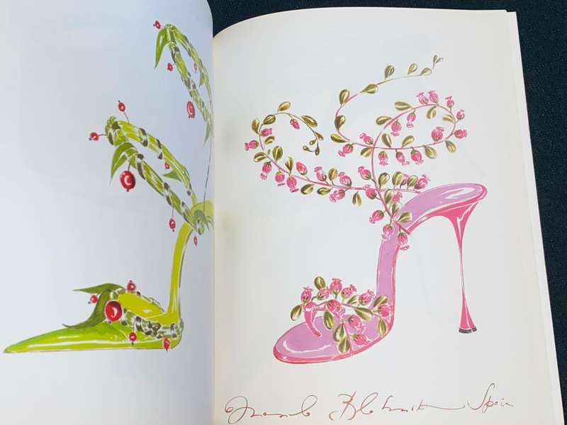 MANOLO BLAHNIK DRAWINGS