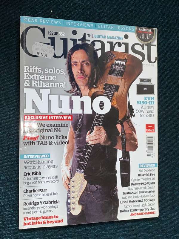 GUITARIST MAGAZINE ISSUE 352