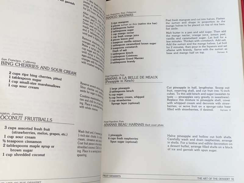 THE ART OF DESSERT BY SANDY LESBERG