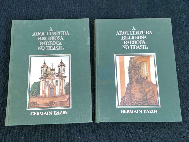 A ARQUITETURA RELIGIOSA BARROCA NO BRASIL - GERMAIN BAZIN 2 VOLUMES