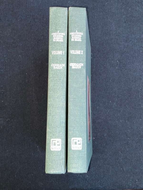 A ARQUITETURA RELIGIOSA BARROCA NO BRASIL - GERMAIN BAZIN 2 VOLUMES