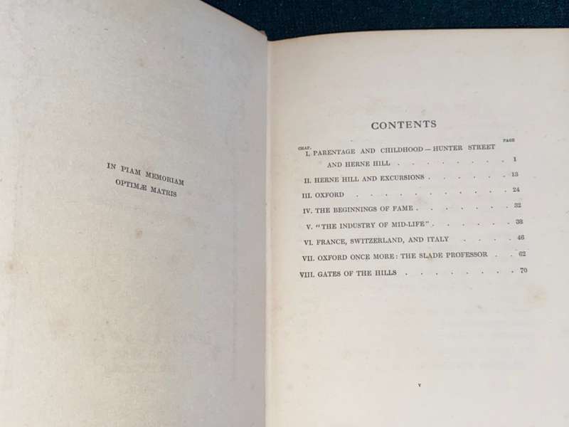 JOHN RUSKIN HIS HOMES AND HAUNTS BY JAMES D. SYMON