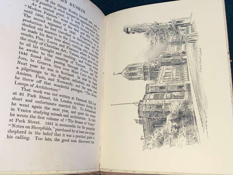 JOHN RUSKIN HIS HOMES AND HAUNTS BY JAMES D. SYMON