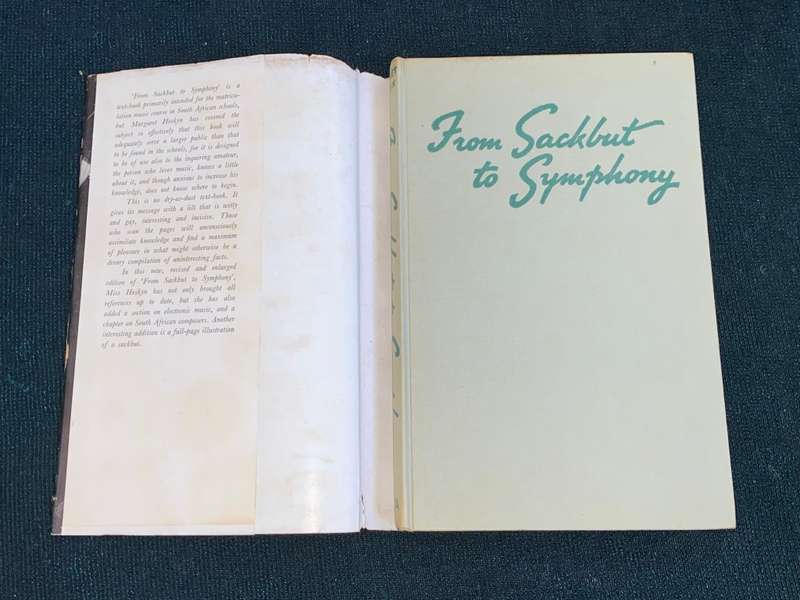 FROM SACKBUT TO SYMPHONY BY MARGARET HOSKYN