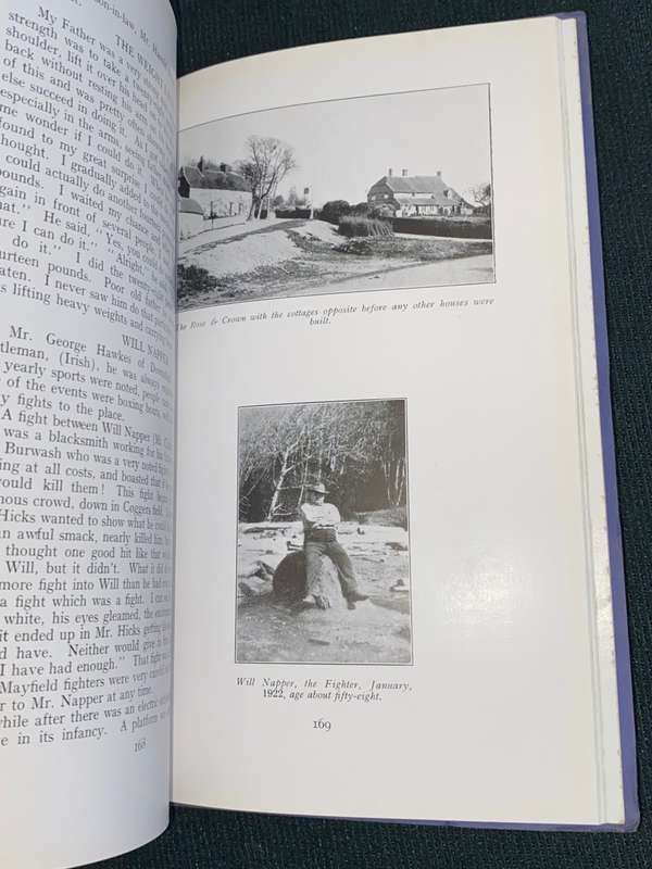 LOOKING BACK BY FRED LESTER MEMORIES OF LOVELY MAYFIELD AND OLD SUSSEX VILLAGE SIGNED BY AUTHOR