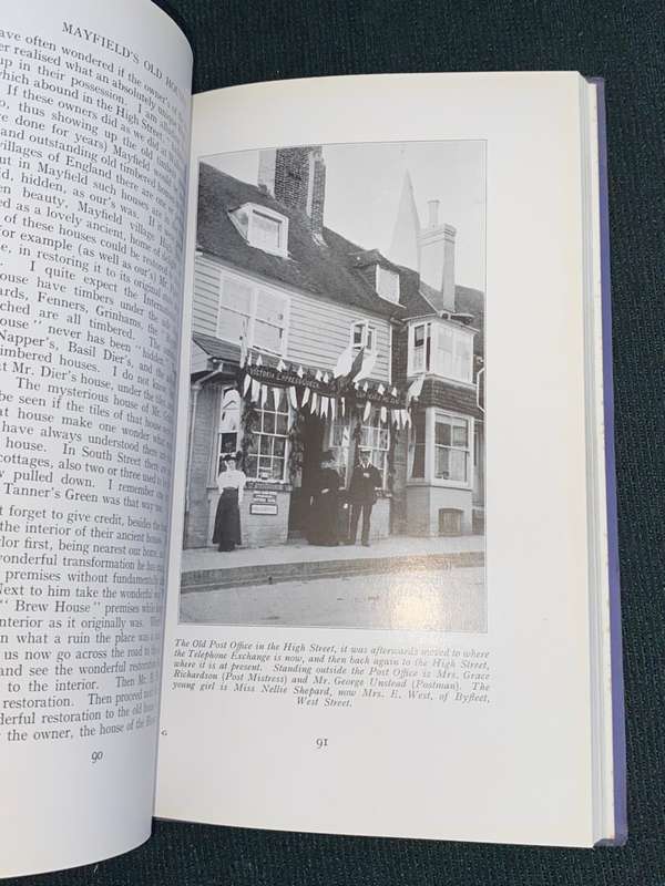 LOOKING BACK BY FRED LESTER MEMORIES OF LOVELY MAYFIELD AND OLD SUSSEX VILLAGE SIGNED BY AUTHOR