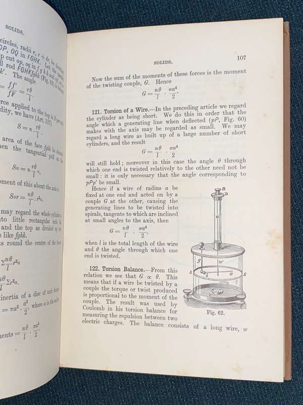 THE TUTORIAL PHYSICS PROPERTIES OF MATTER BY C.J.L. WAGSTAFF  1925