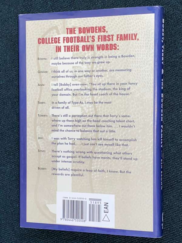 WINNING`S ONLY PART OF THE GAME LESSONS OF LIFE & FOOTBALL BOBBY,TERRY & THE BOWDEN FAMILY SIGNED