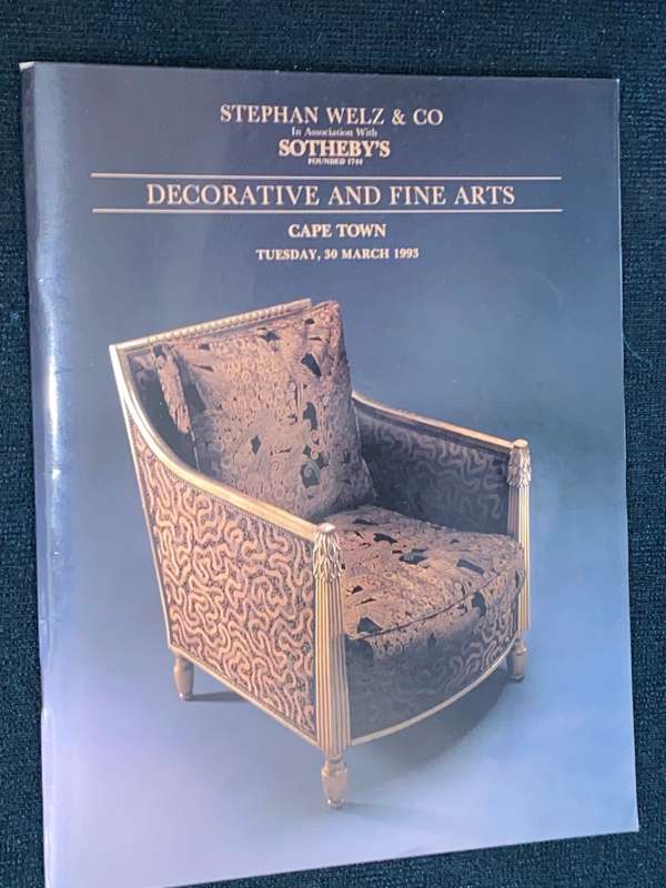 STEPHAN WELZ & CO 30 MARCH 1993 CAPE TOWN